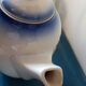 Flower decorated earthenware coffee service