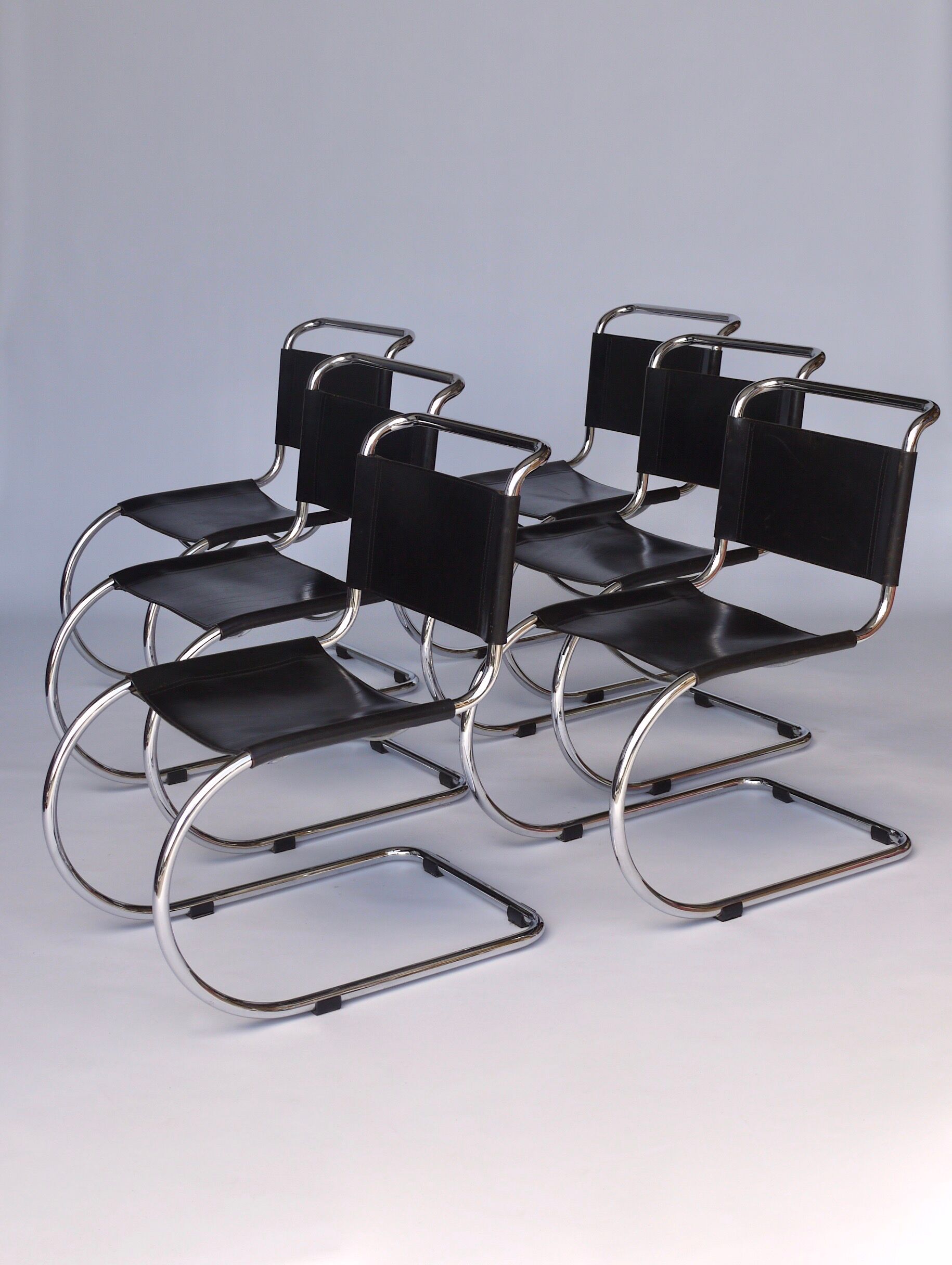 MR10 Chairs by Mies van Der Rohe