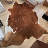 Tapis en peau de vache véritable