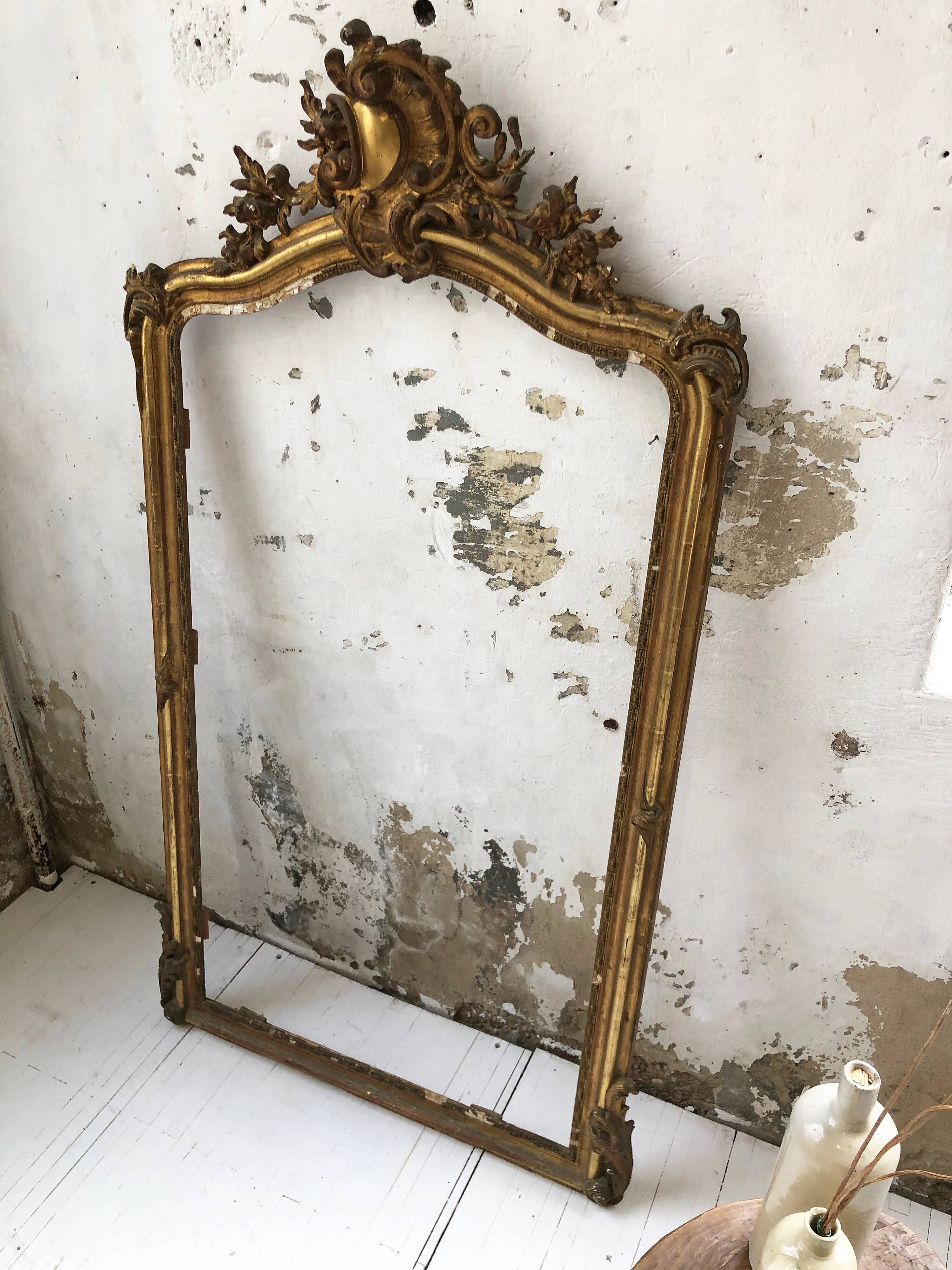 Louis XV Rock mirror frame