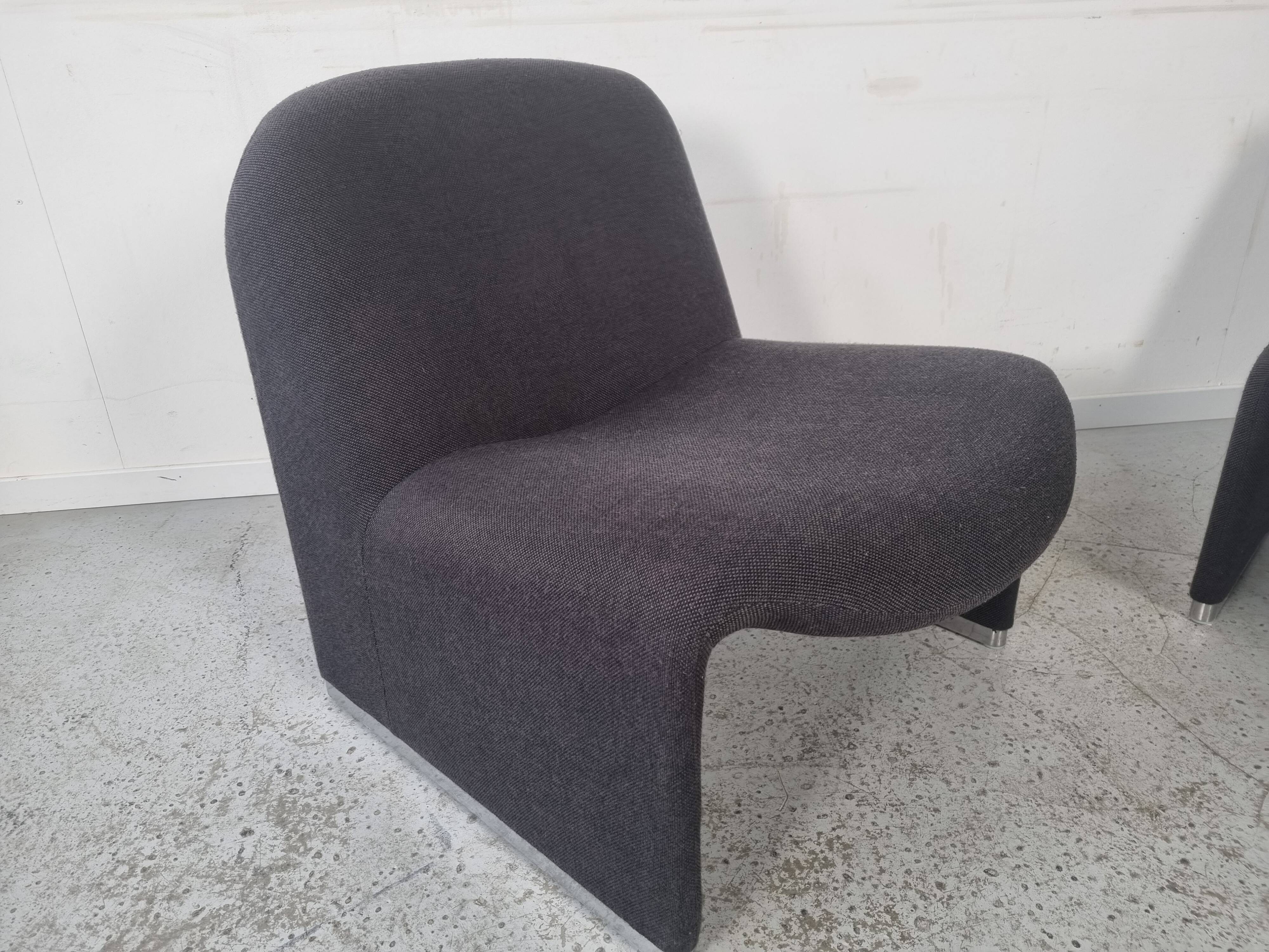 Pair of Alky armchairs by Giancarlo Piretti for Castelli