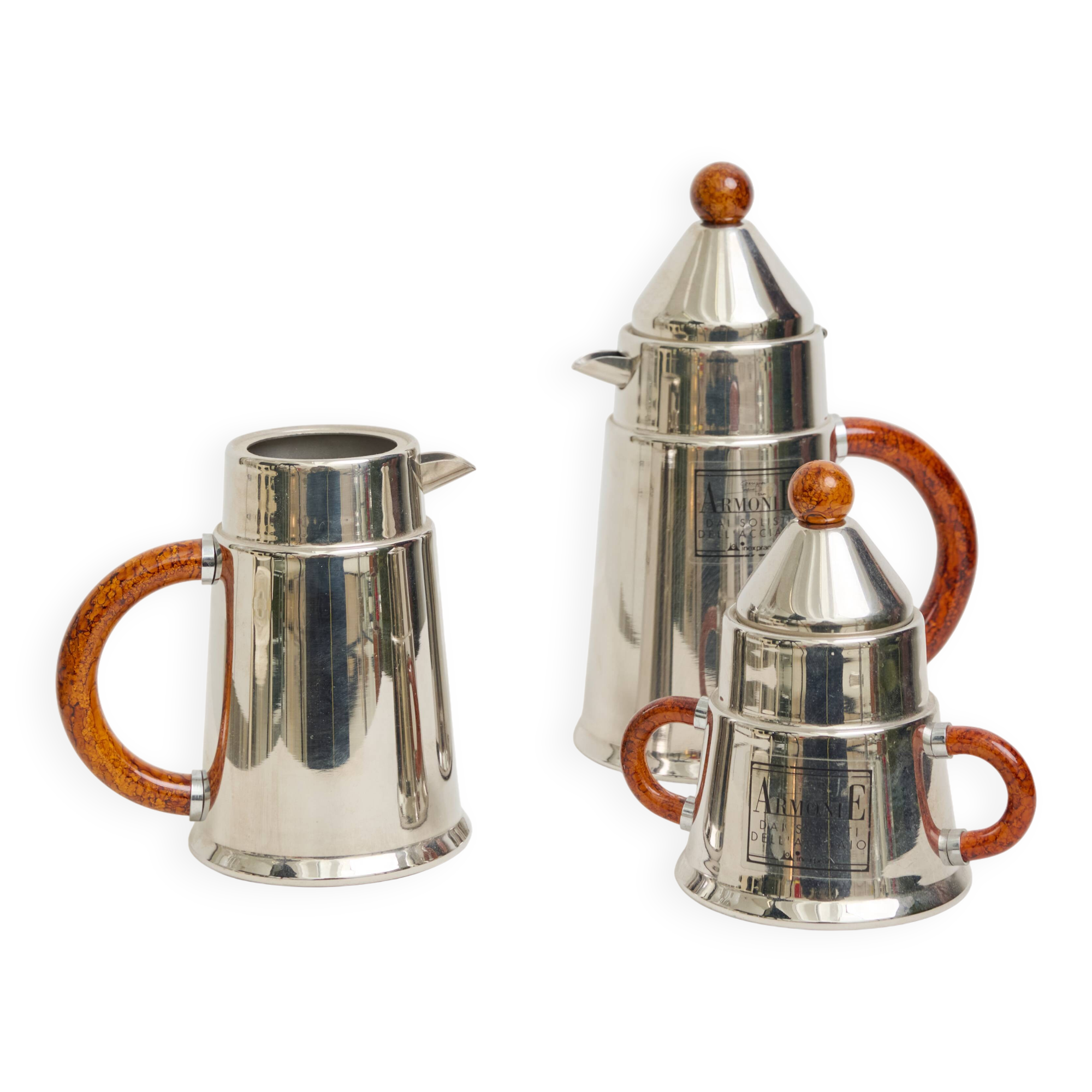 Tea service, Armonie, Inoxpran, 1990