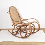 Rocking chair, curved wood