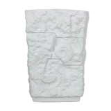 1970s OP Art biscuit porcelain german vase made by  AK Kaiser, Germany