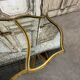 Table basse tripartite en bronze circa 1950-70