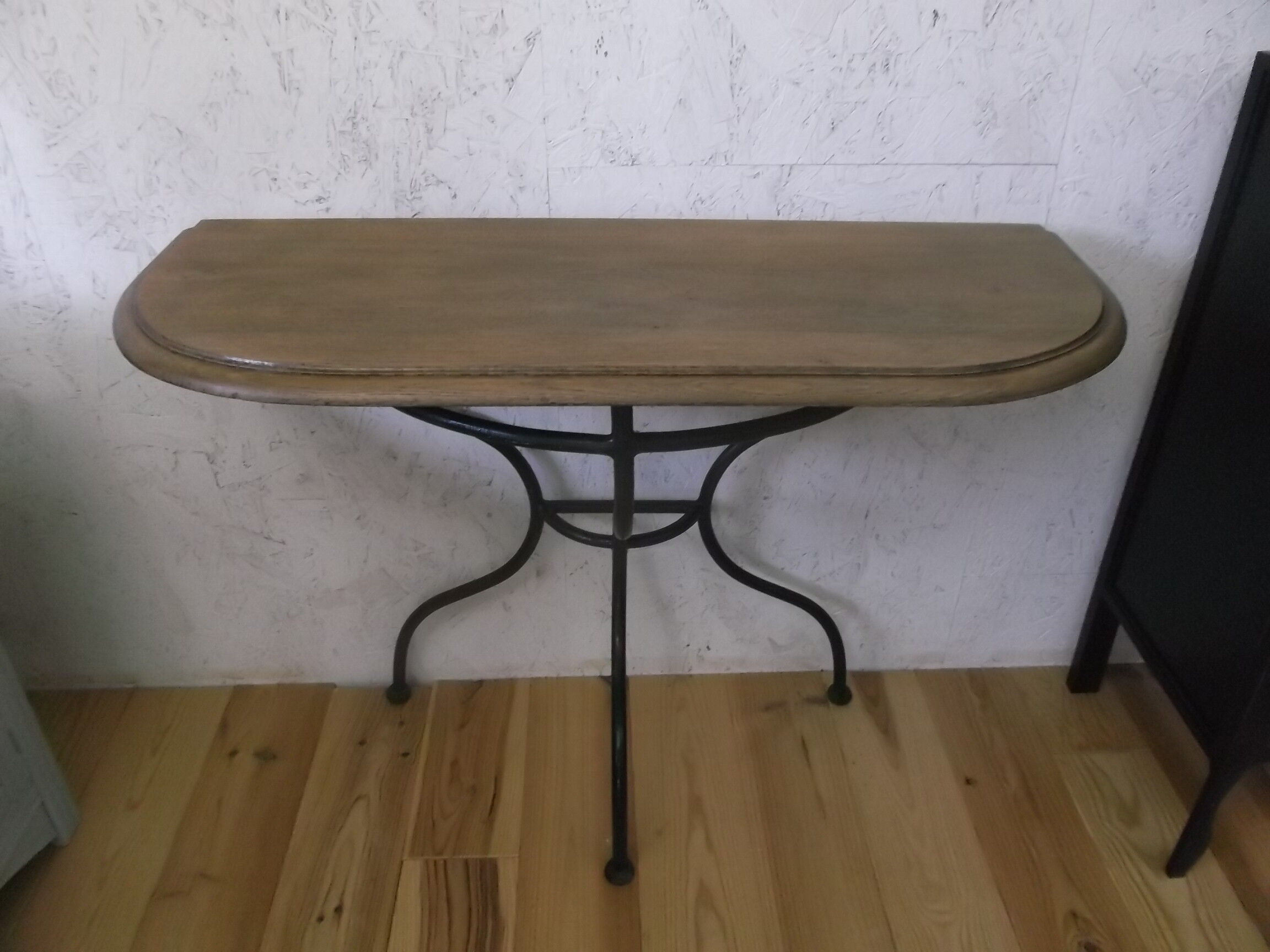 Wrought iron console