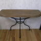 Wrought iron console