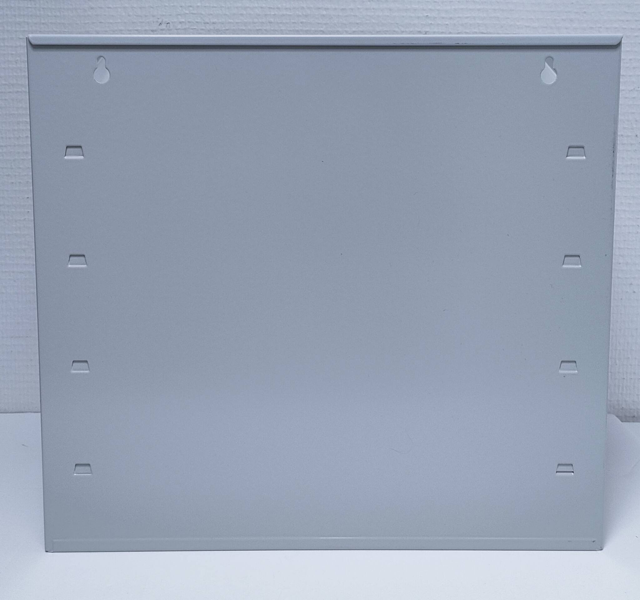 Industrial lacquered metal shelf, 1990s design
