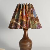 Brown Stoneware Table Lamp, Model number 59617, by Scheurich West Germany 1960s