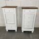Pair of old bedside tables