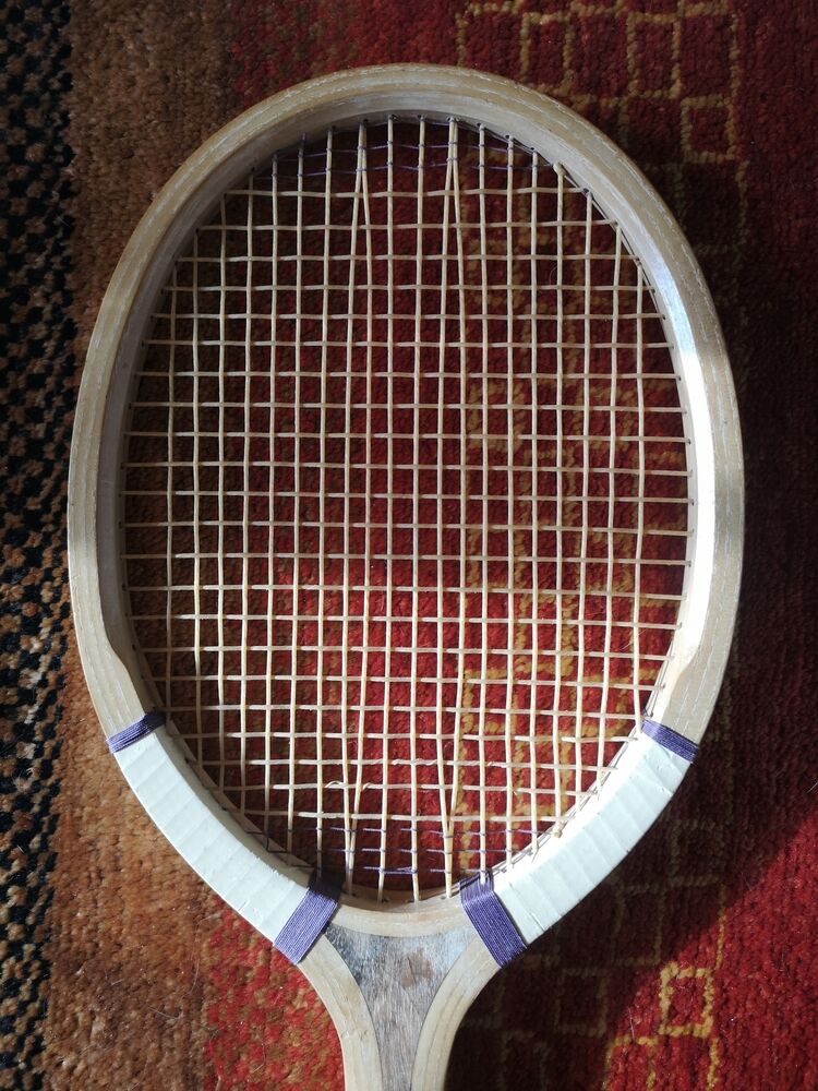Wooden tennis racket - Brand The Rival - Middle 20th century