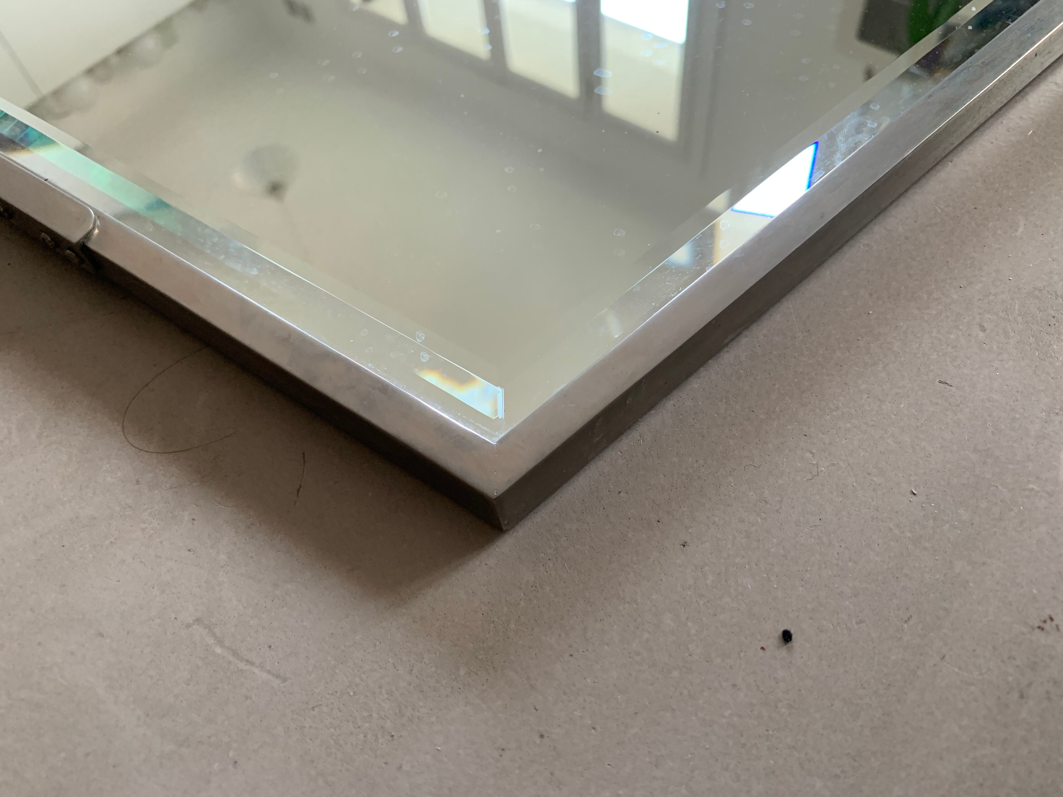 Art Deco beveled mirror 90x50cm