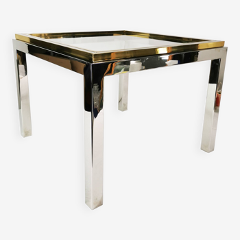 Table basse moderniste, Italie années 1970.