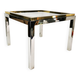 Table basse moderniste, Italie années 1970.