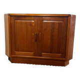 Meuble d'angle vintage dyrlund en teck /. armoire