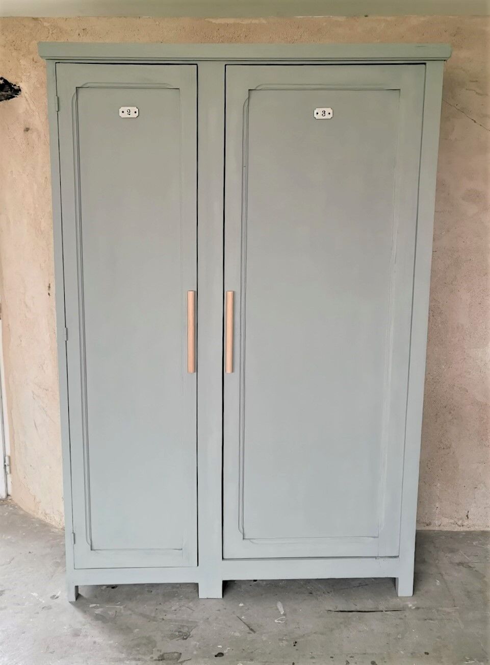 Armoire combinée vintage