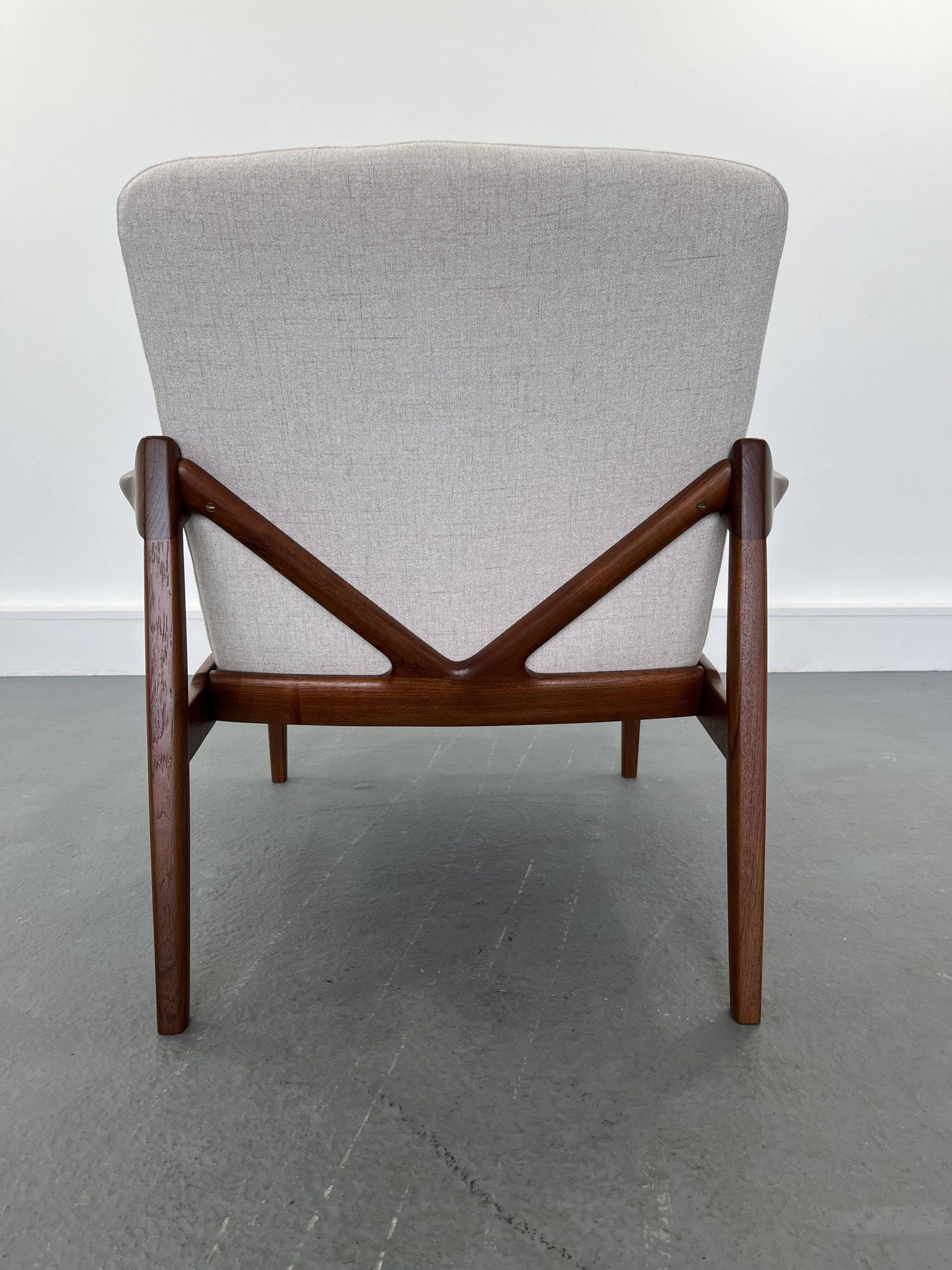 Fauteuil lounge vintage danois en teck, 1970