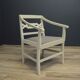 Fauteuil de style français shabby chic