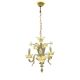 Venetian Murano Glass Chandelier 3 Lights 1960’s 