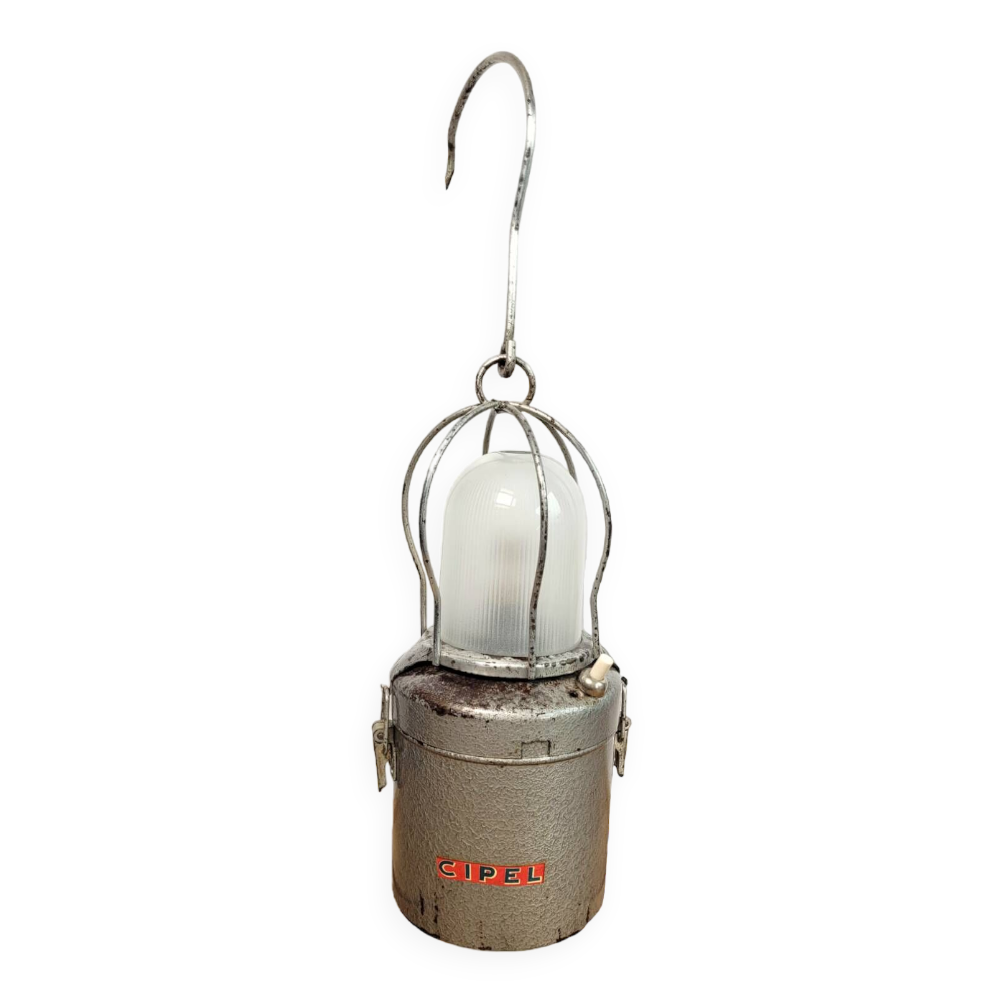 Cipel portable workshop lamp 1950