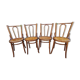 4 bistro chairs from the 30s art nouveau