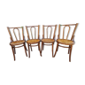 4 bistro chairs from the 30s art nouveau