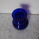 Cobalt blue blown glass vase