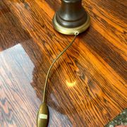 Vintage Kaiser Leuchten gold lamp
