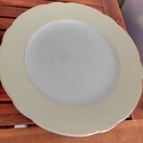 7 flat plates Sarreguemines Hugues