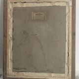 Portrait of a young woman in charcoal, French school circa 1840