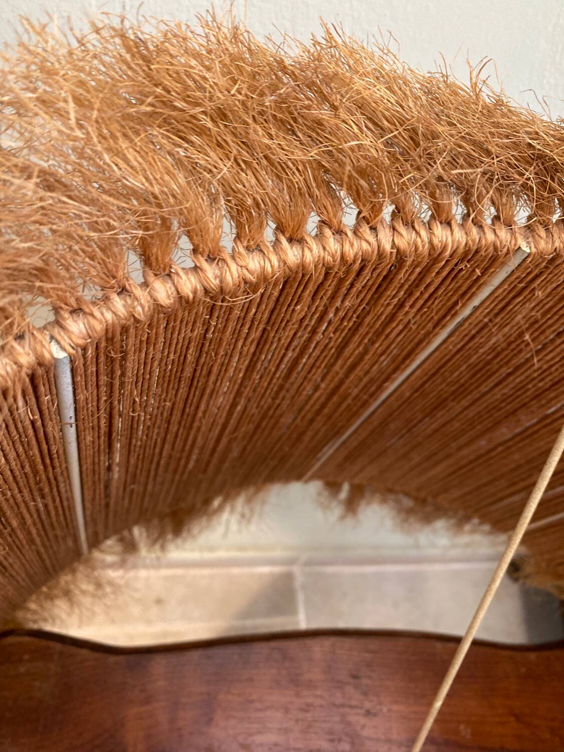 Large vintage lampshade