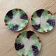 Raisin slipware plates