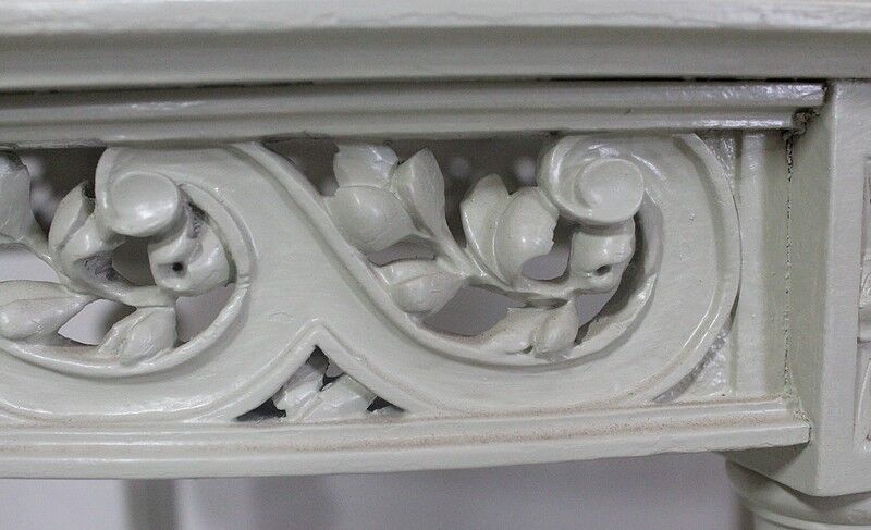 Guerin in Wood Réchampi and Cannage, Louis XVI style - 1920