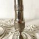 Paire de chandeliers et bougeoirs modulables style anglais
