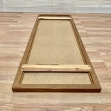 Large Scandinavian design mirror from the 1960s.