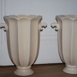 Pair of porcelain vases