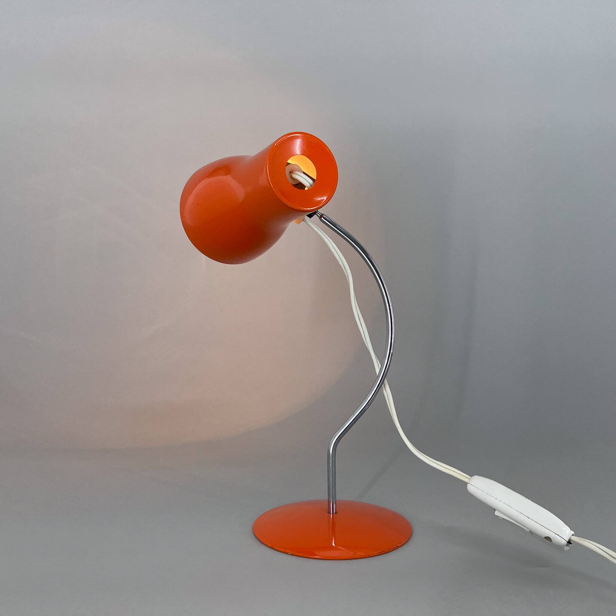 Lampe de table vintage par le designer Josef Hurka, Tchécoslovaquie, 1970