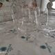 Set of 6 unstamped Saint-Louis cognac glasses, Tenareze model