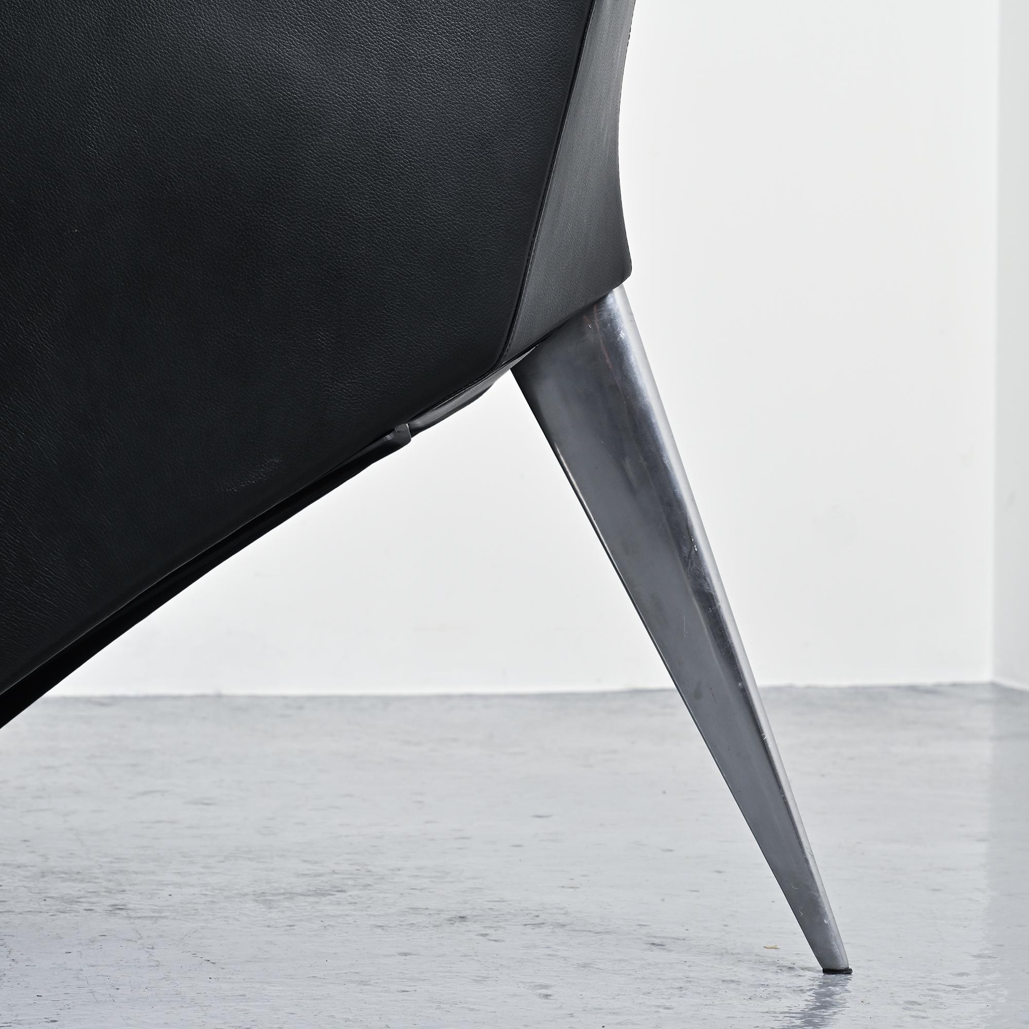 Pair of armchairs J. Lang, Philippe Starck, Driade 1987