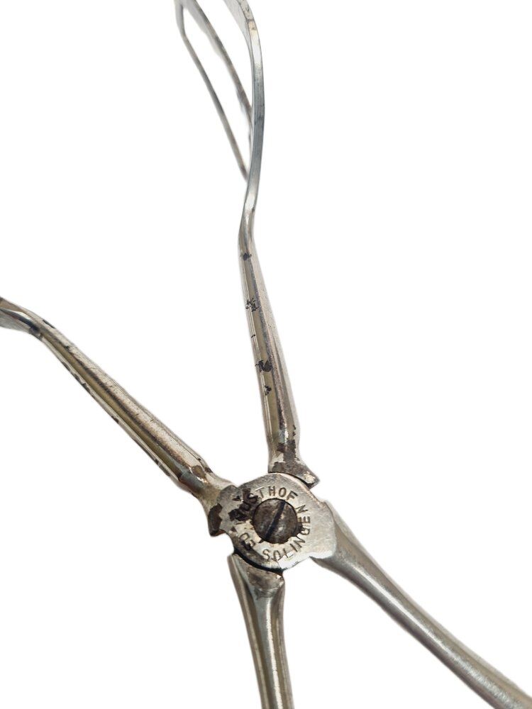 Art Nouveau Danish cake scissors, 1920s