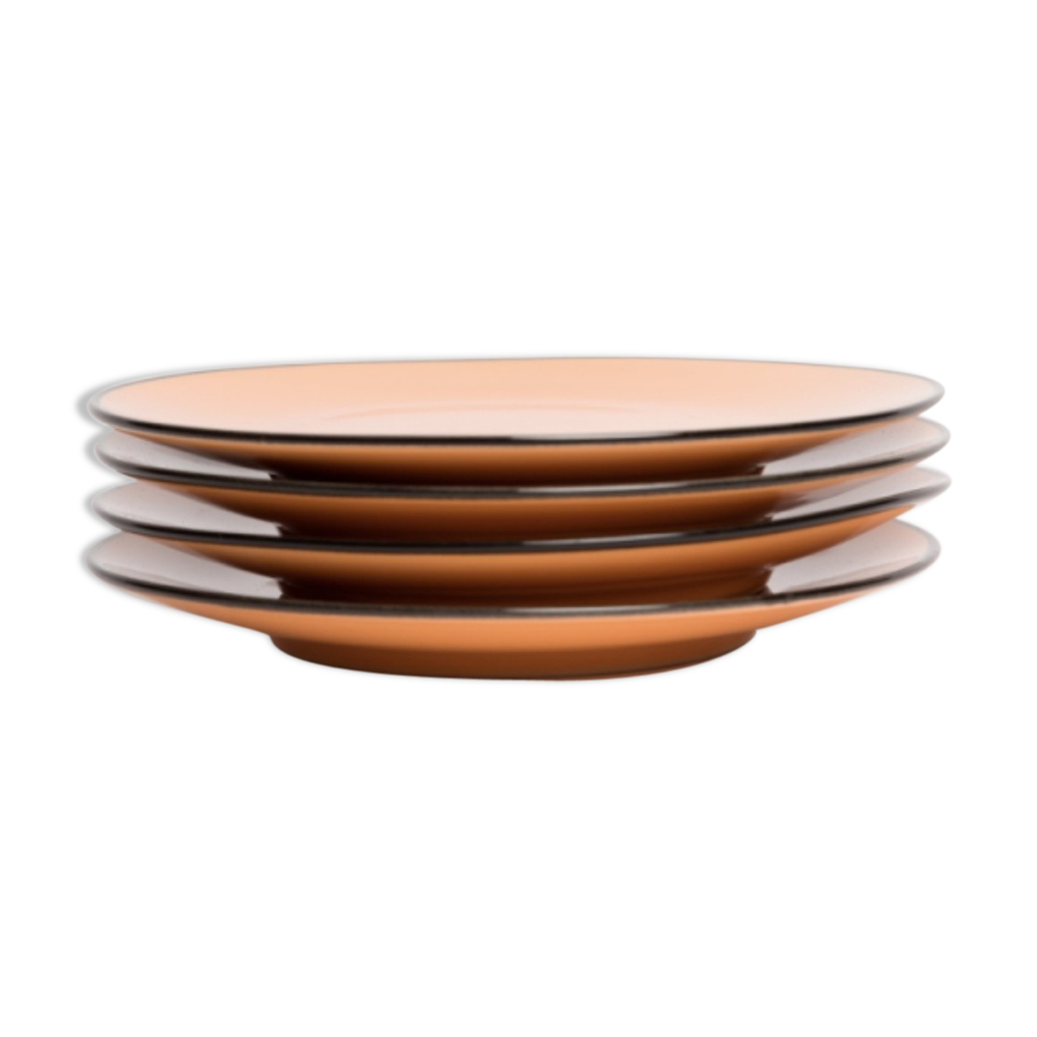 Orange plates