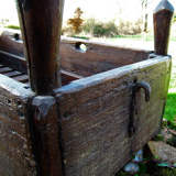 Berceau balançant fait main, 1800