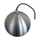 Chandelier suspension light eyeball aluminum ball Space age 70s