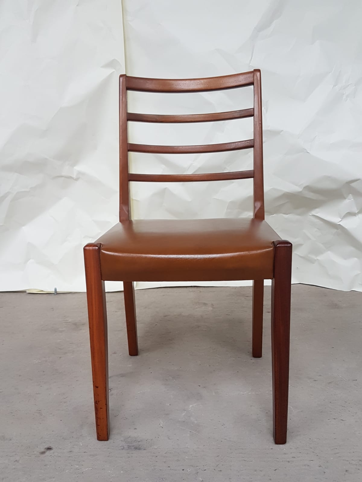 Vtg Set Of 4 Mid Century Teak Dining Chairs Scandinavian 60s 70s Retro Danish