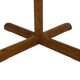 Vintage Pinewood Sputnik Freestanding Coat Rack, 1970s Design