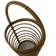 Umbrella holder in ratan, France, 1970