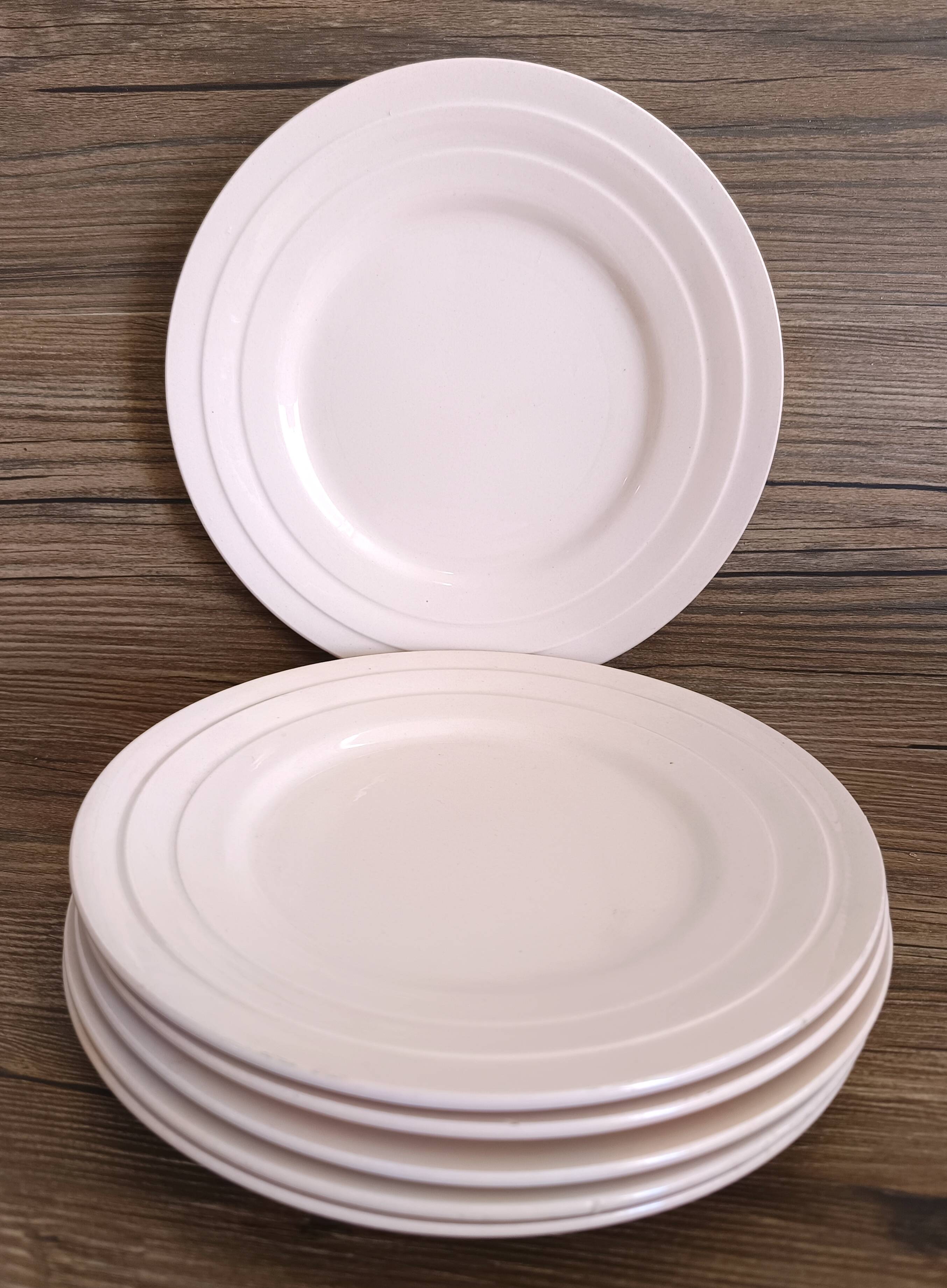 Antique Art Deco dessert plates