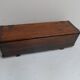 Vintage wooden military chest