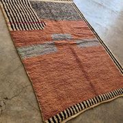 Handmade traditional natural wool rug size 150/250 cm