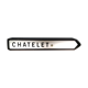 Panneau de signalisation lumineux de la ville de Paris - Chatelet